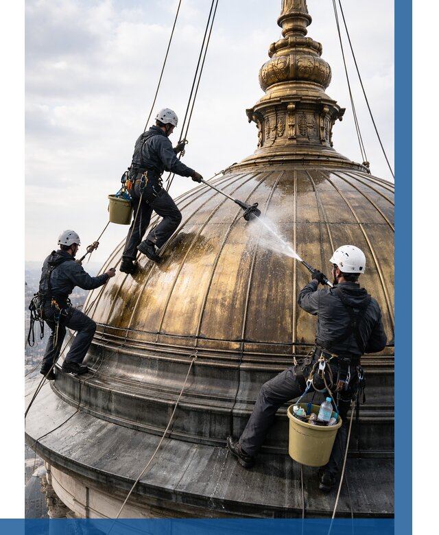 Мойка куполов и шпилей в Североуральске от 8241 р. - заказать | ВЫСОТНИК-Сву