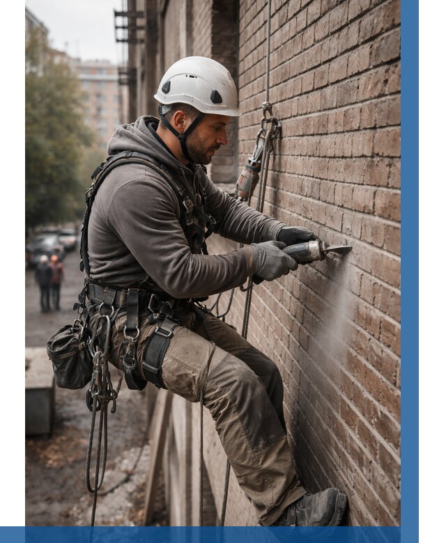 Расшивка кирпичных швов в Североуральске от 618 р. | ВЫСОТНИК-Сву