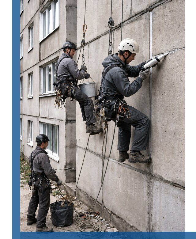 Герметизация межпанельных швов в Североуральске с гарантией герметичности
