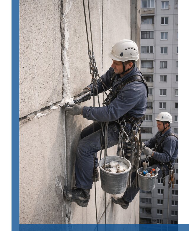 Утепление межпанельных швов в Североуральске профессионально и надежно
