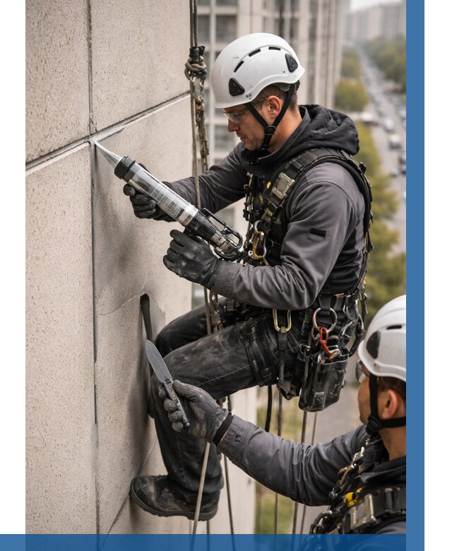 Первичная герметизация швов в Североуральске от 618 р. | ВЫСОТНИК-Сву