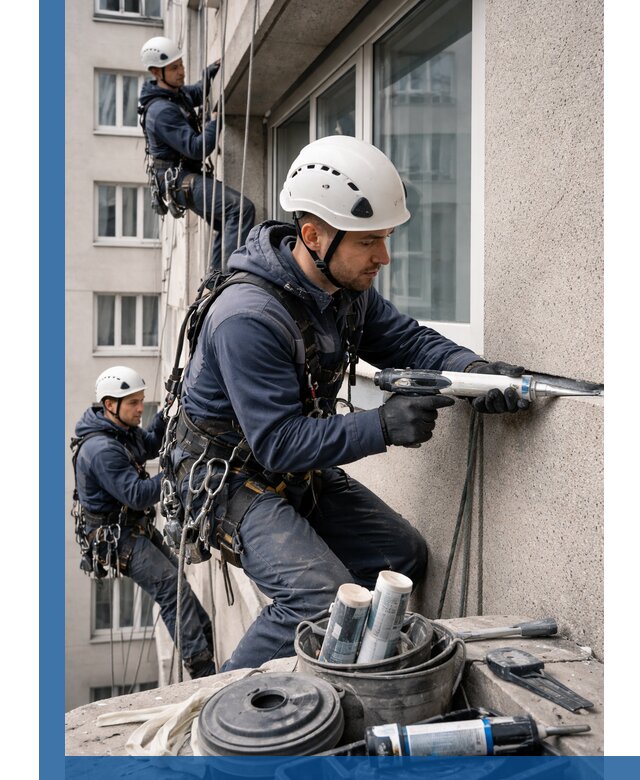 Герметизация швов лоджии в Североуральске профессионально и надежно