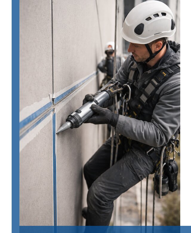 Герметизация стыков фасадных панелей в Североуральске качественно и быстро