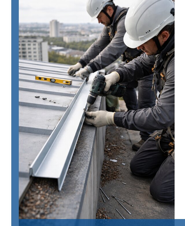 Монтаж капельника на кровле в Североуральске с гарантией качества