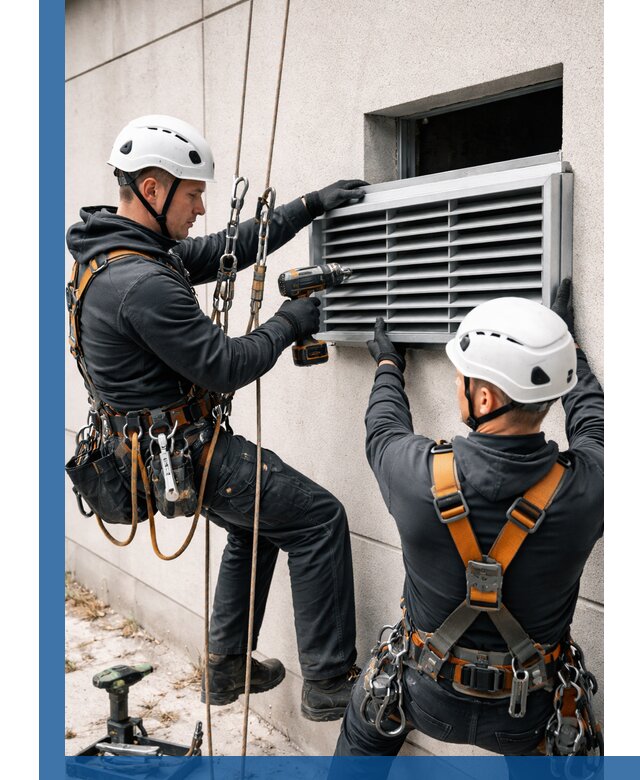 Монтаж вентиляционных решеток в Североуральске профессиональный сервис