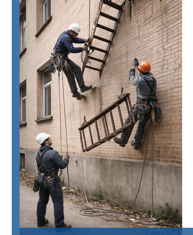Демонтаж пожарной лестницы в Североуральске быстро и безопасно