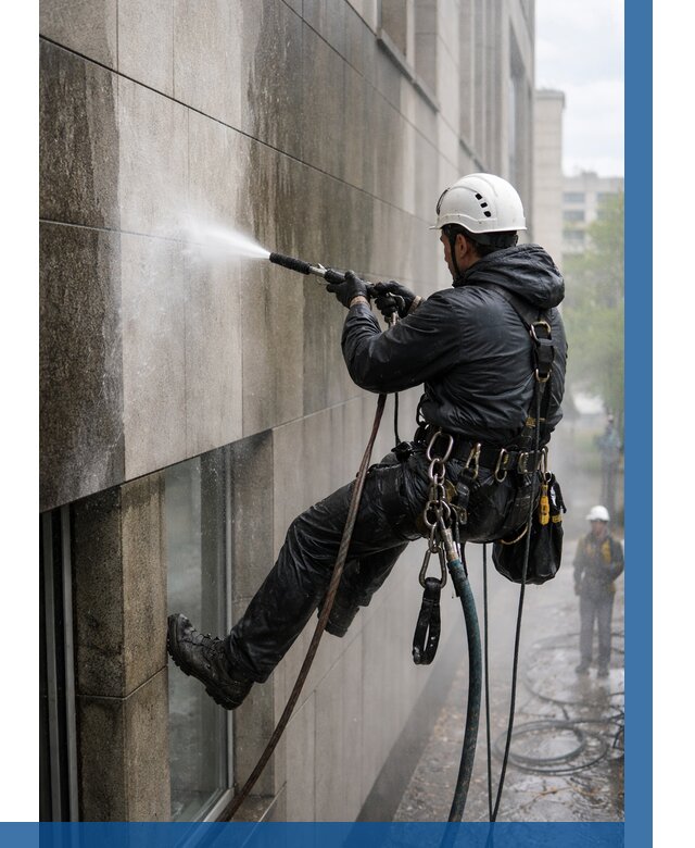 Гидроструйная очистка поверхностей в Североуральске от 876 р. | ВЫСОТНИК-Сву