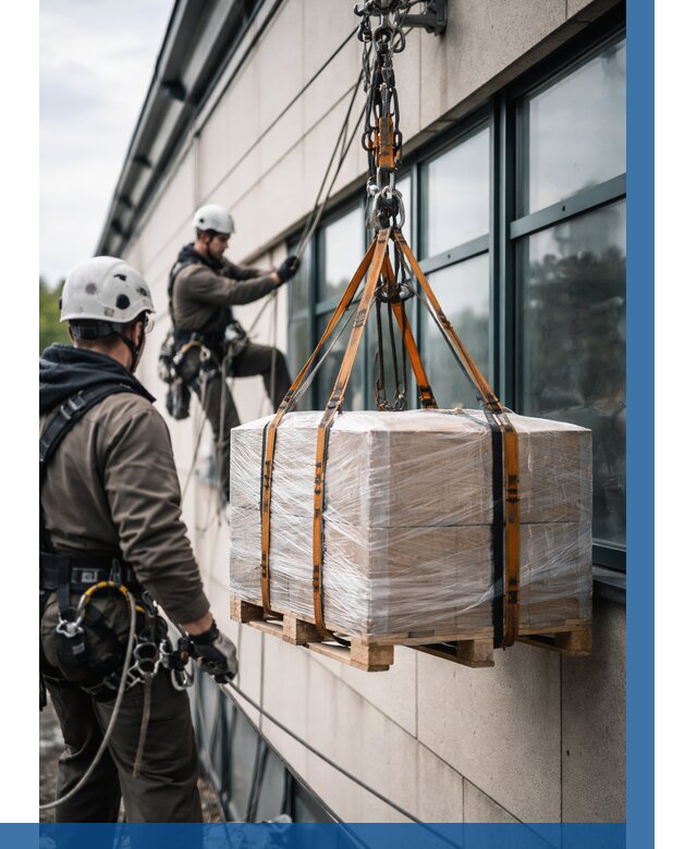 Подъем груза на высоту в Североуральске от 3090 р. | ВЫСОТНИК-Сву