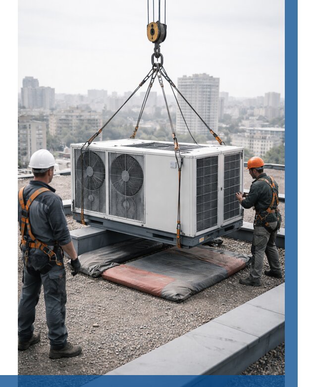 Подъем груза на крышу в Североуральске от 5151 р. | ВЫСОТНИК-Сву заказать