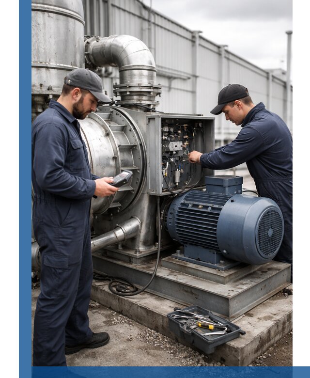 Техническое обслуживание промышленного оборудования в Североуральске
