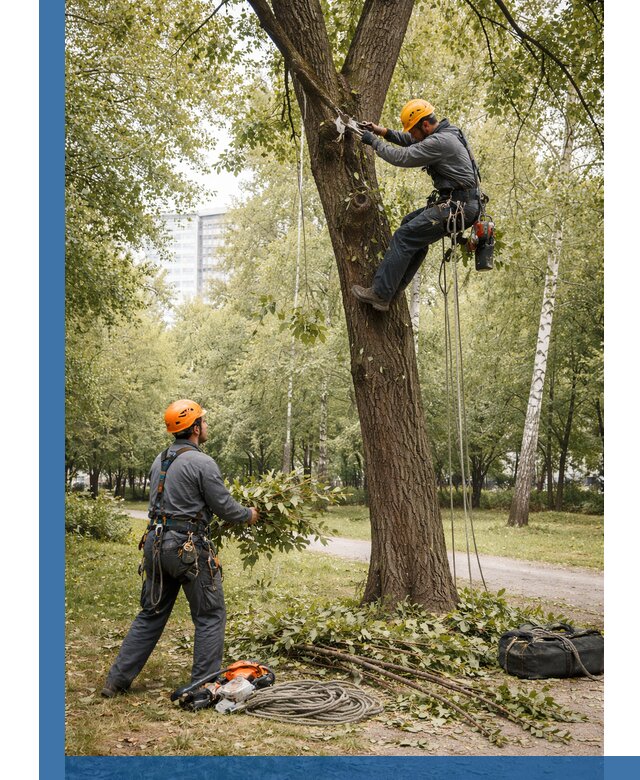 Санитарная обрезка деревьев в Североуральске, профессионально и безопасно