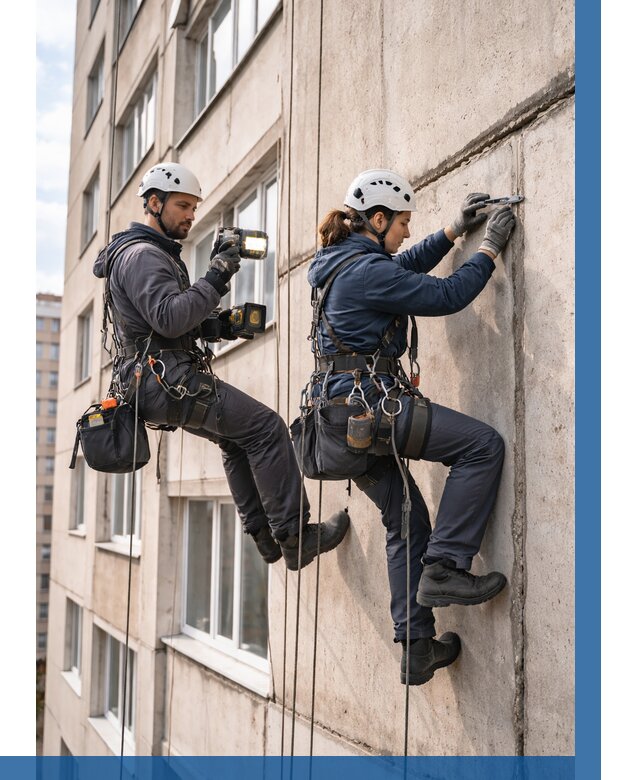 Обследование межпанельных швов в Североуральске от 1854 р. | ВЫСОТНИК-Сву